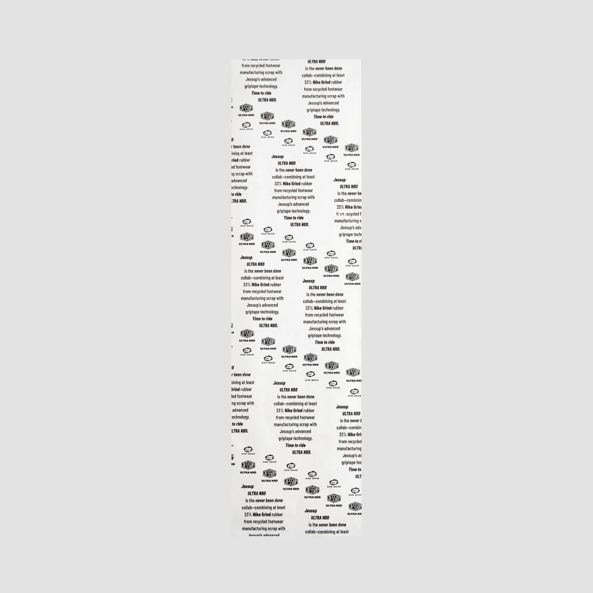 Jessup X Nike Grind Ultragrip NBD Griptape Black - 9" - Image 3