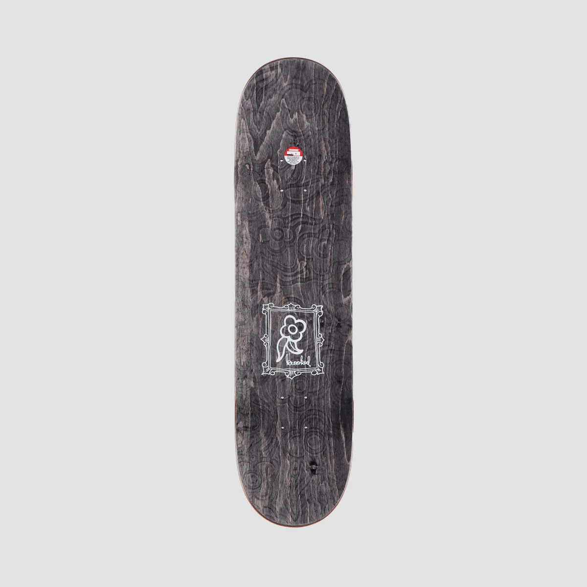 Krooked Flowers Frame Emboss Skateboard Deck Assorted Stains - 8.25" - Image 2