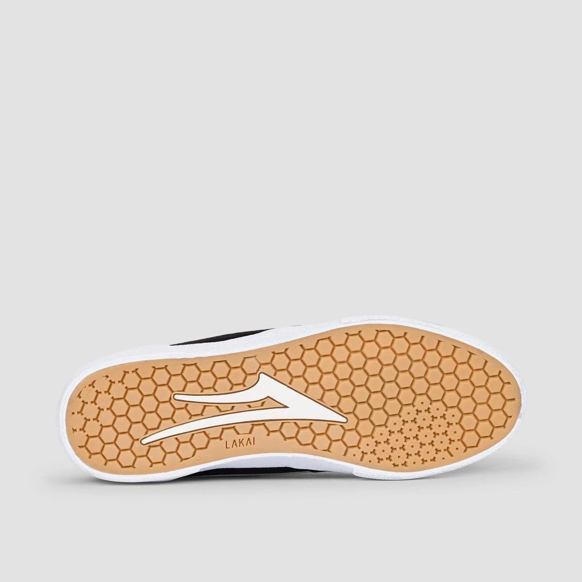 Lakai Cambridge Shoes - Black/White Suede - Image 5