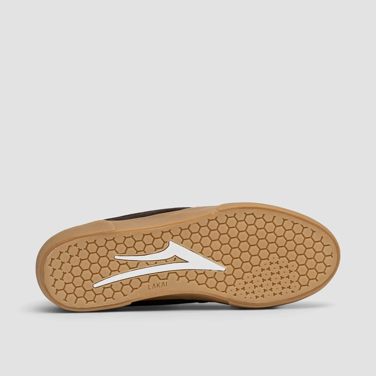 Lakai Cambridge Shoes - Chocolate/Light Blue UV Suede - Image 5