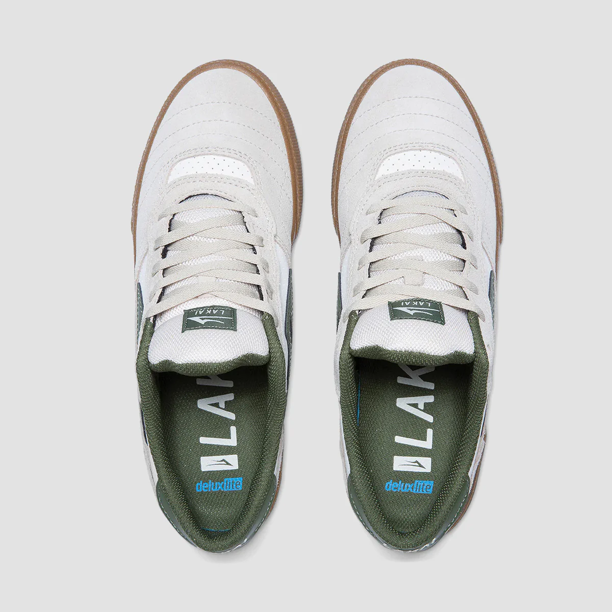 Lakai Cambridge Shoes - Cream Suede - Image 3