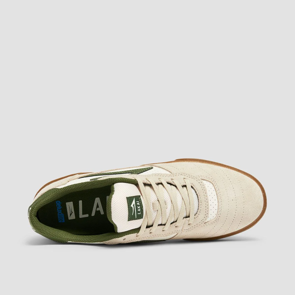 Lakai Cambridge Shoes - Cream Suede - Image 4