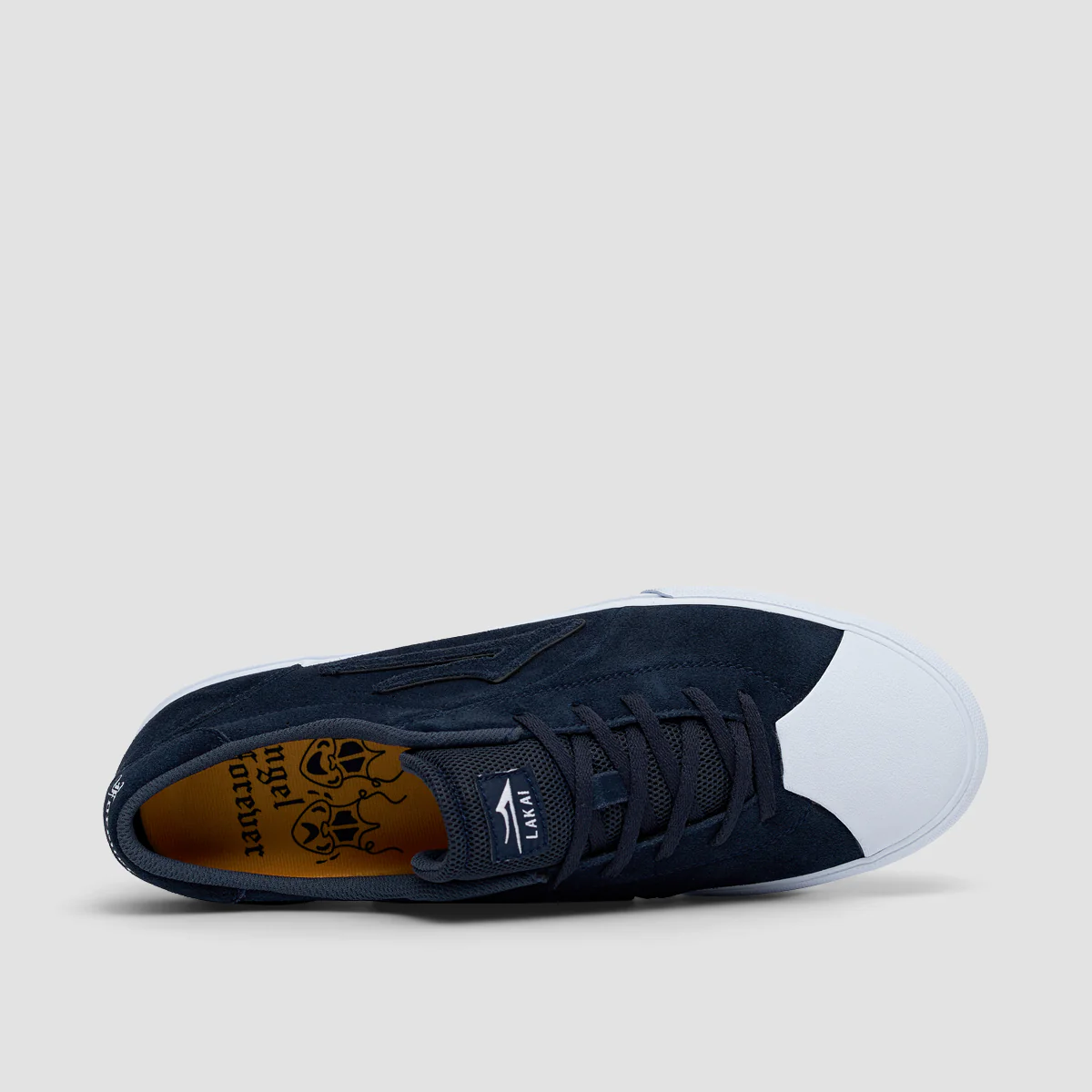 Lakai Flaco II Shoes - Navy Suede - Image 4