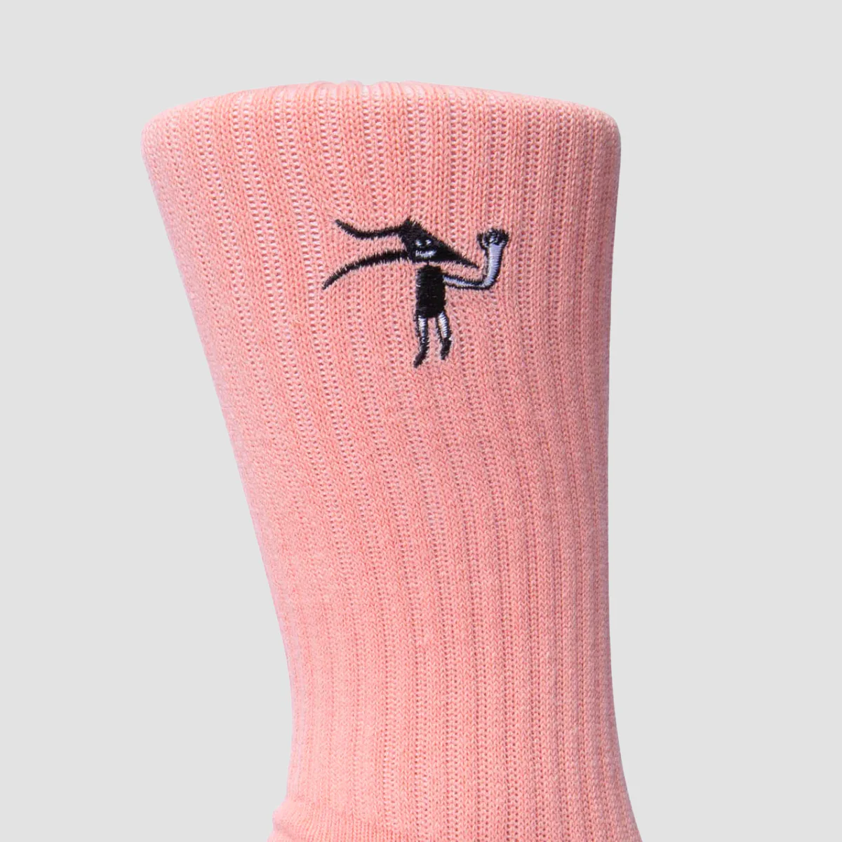 Lakai Flare Face Crew Socks Burnt Orange - Image 2