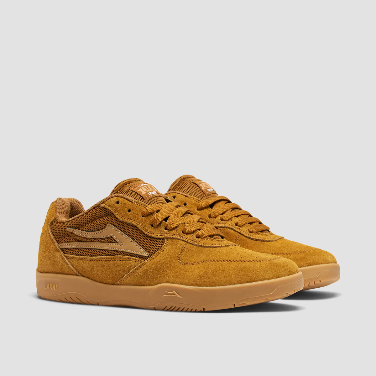 Lakai Ludlow Shoes - Walnut/Gum Suede - Image 2