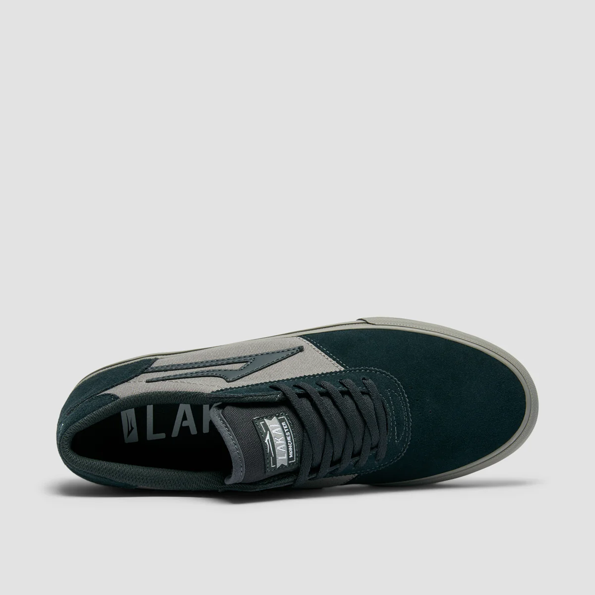 Lakai Manchester Shoes - Charcoal Suede - Image 4
