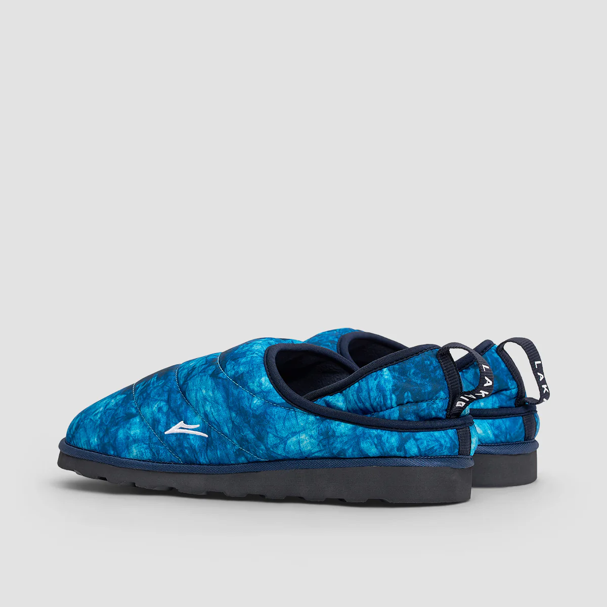 Lakai Owen Slippers Navy Tie Dye - Image 3