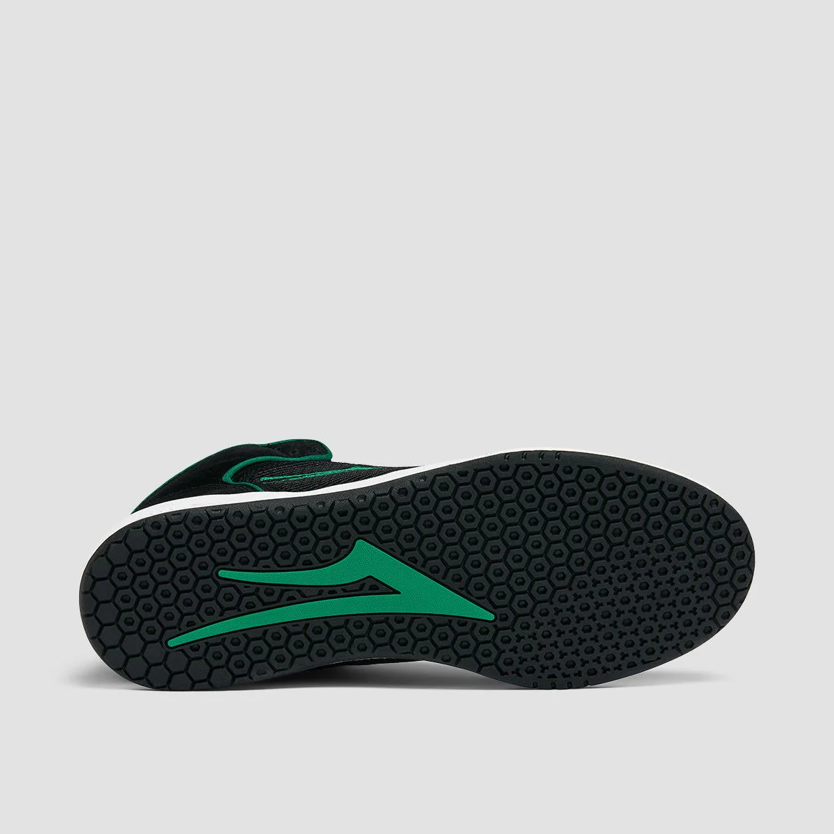 Lakai Telford High Top Shoes - Black Suede - Image 5