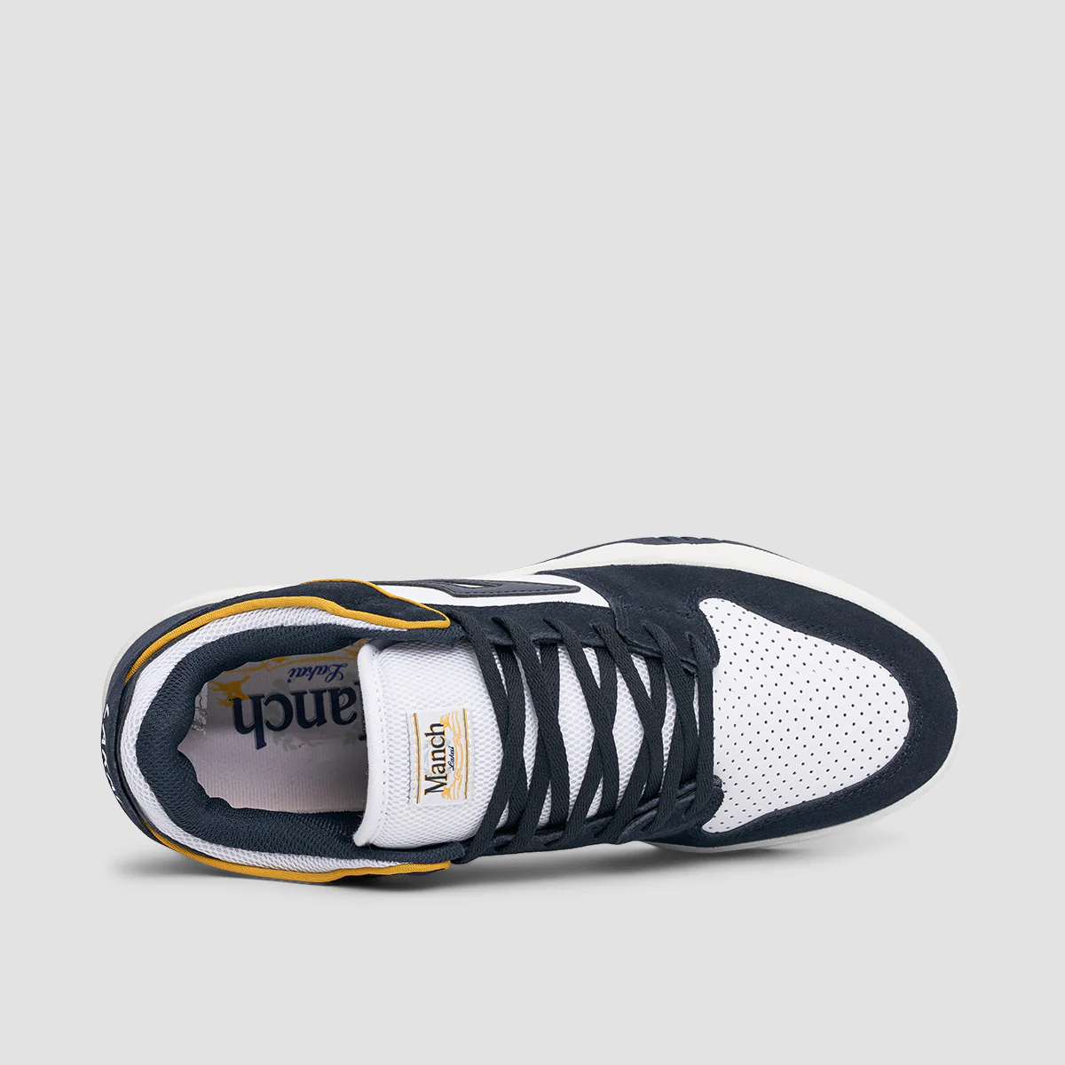 Lakai Telford Low Manch Shoes - Navy/White Suede - Image 4