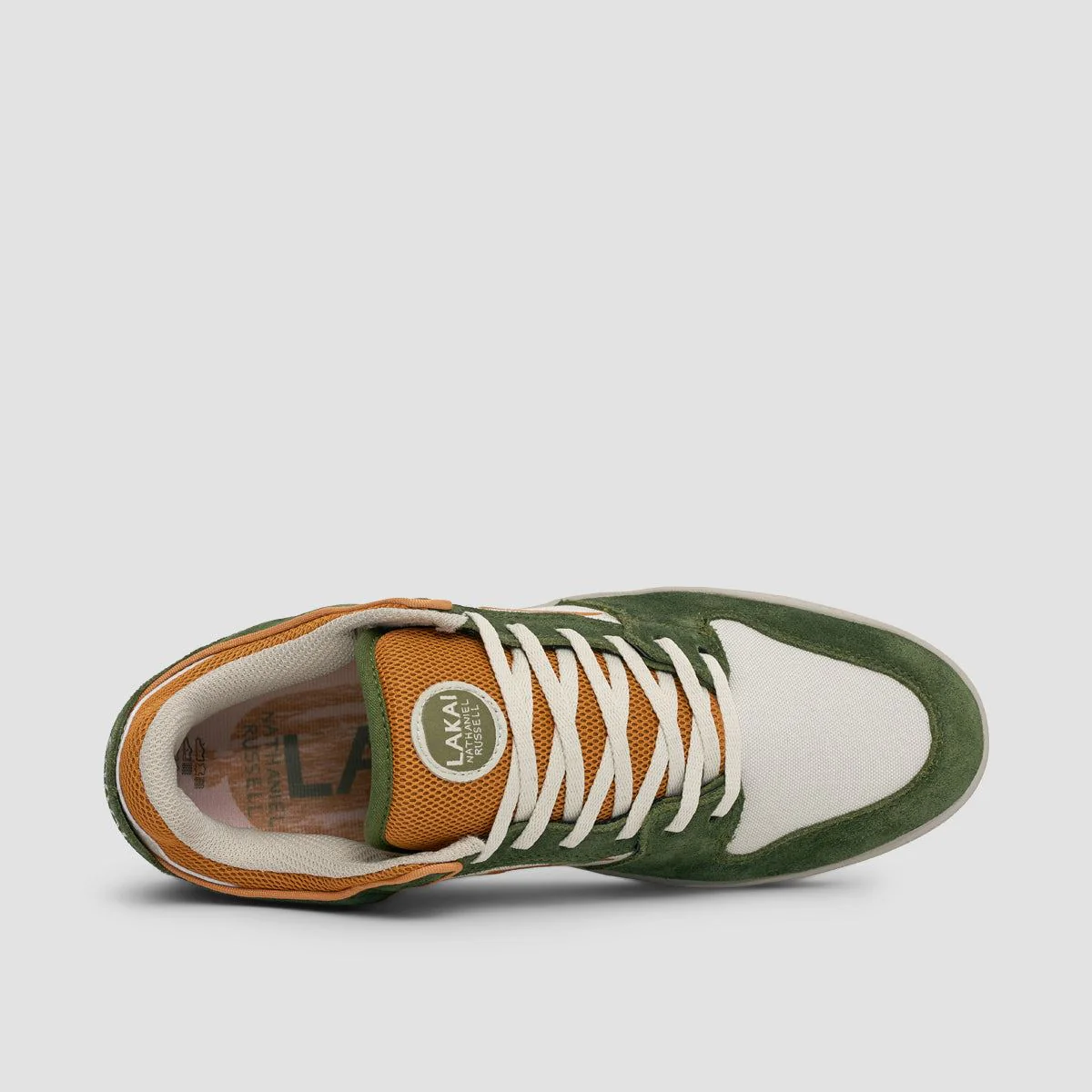 Lakai Telford Low X Nathaniel Russell Shoes - Earth Suede - Image 4