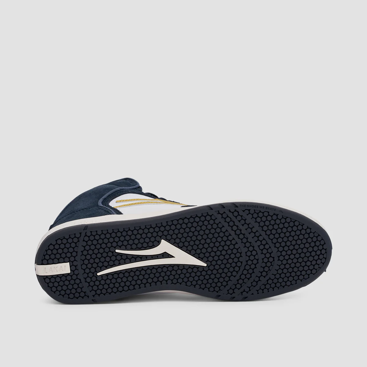 Lakai Telford Shoes - Navy/White Suede - Image 4