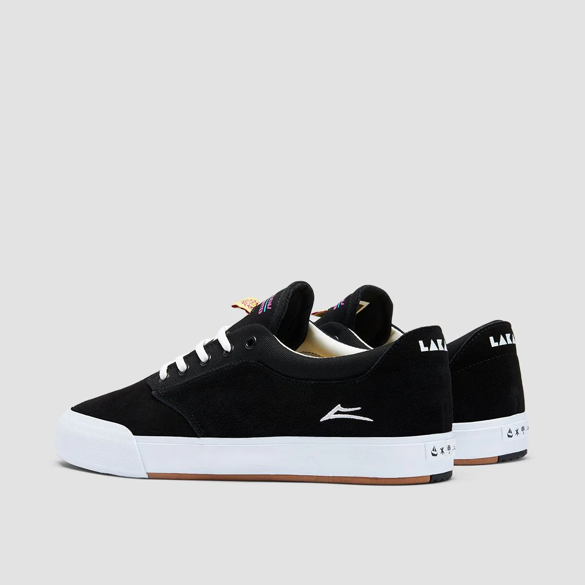 Lakai Wilkins Shoes - Black Suede - Image 3