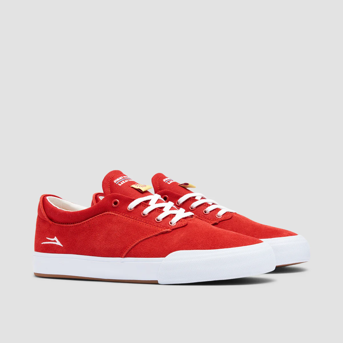 Lakai Wilkins Shoes - Red Suede - Image 2