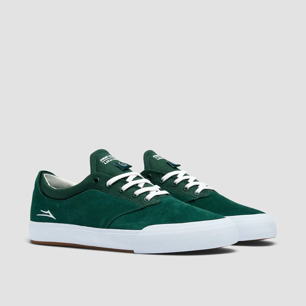 Lakai Wilkins VLK Shoes - Green Suede - Image 2