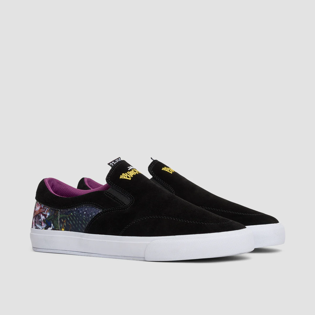 Lakai X The Pharcyde Owen VLK Shoes - Black Suede - Image 2