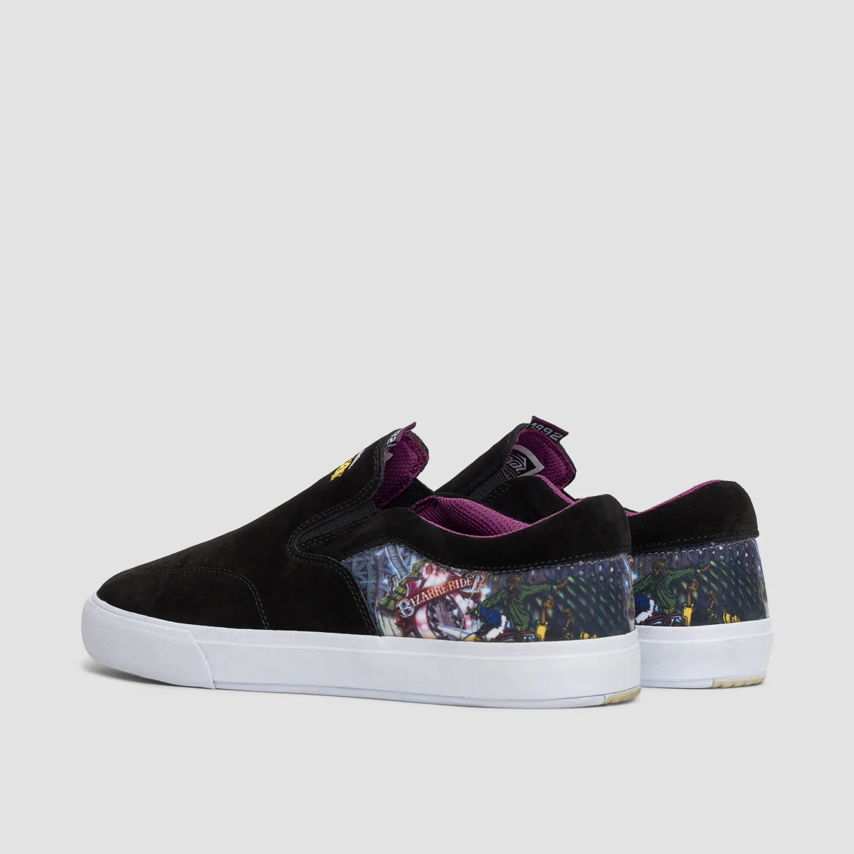 Lakai X The Pharcyde Owen VLK Shoes - Black Suede - Image 3
