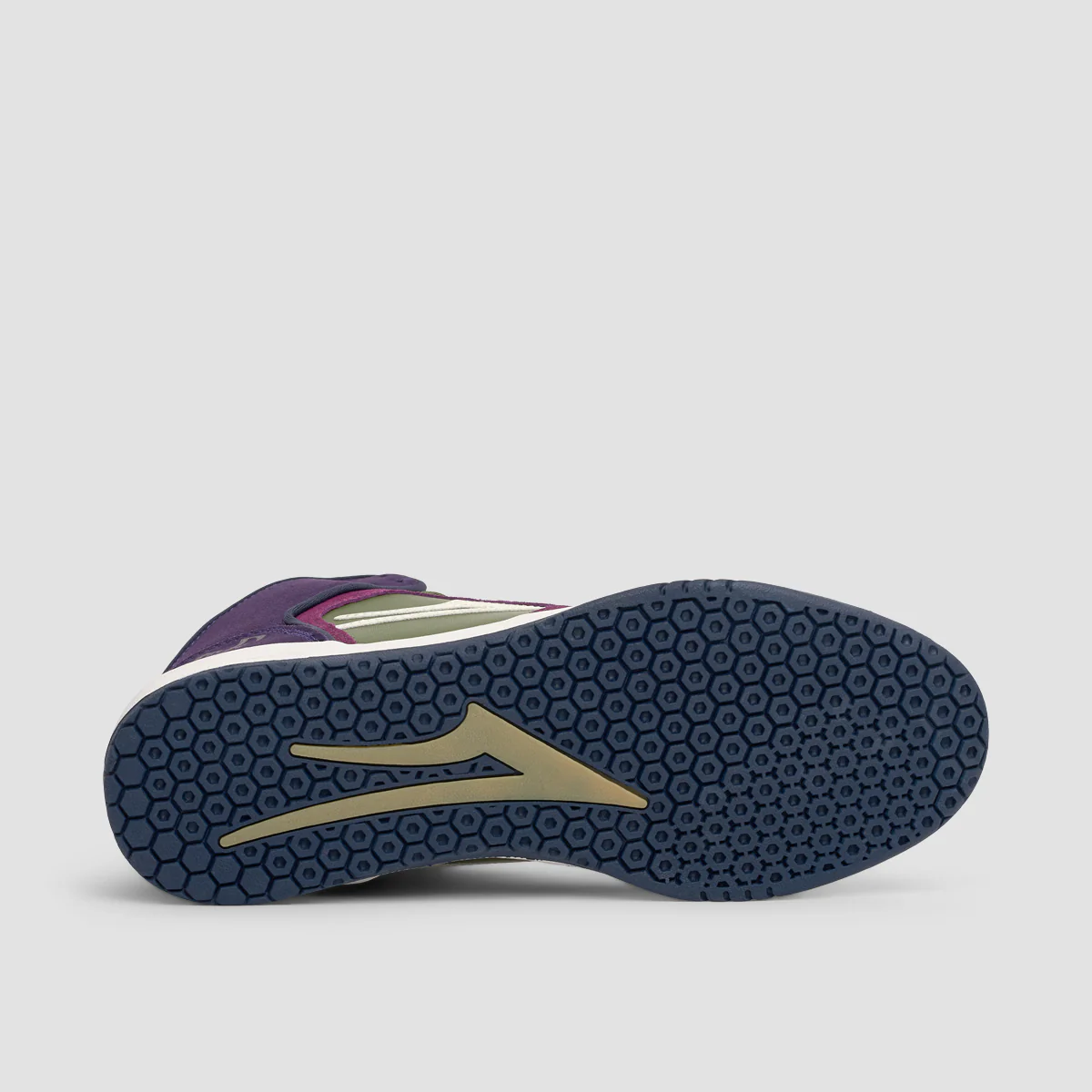 Lakai X The Pharcyde Telford Shoes - Grape/Olive Suede - Image 5