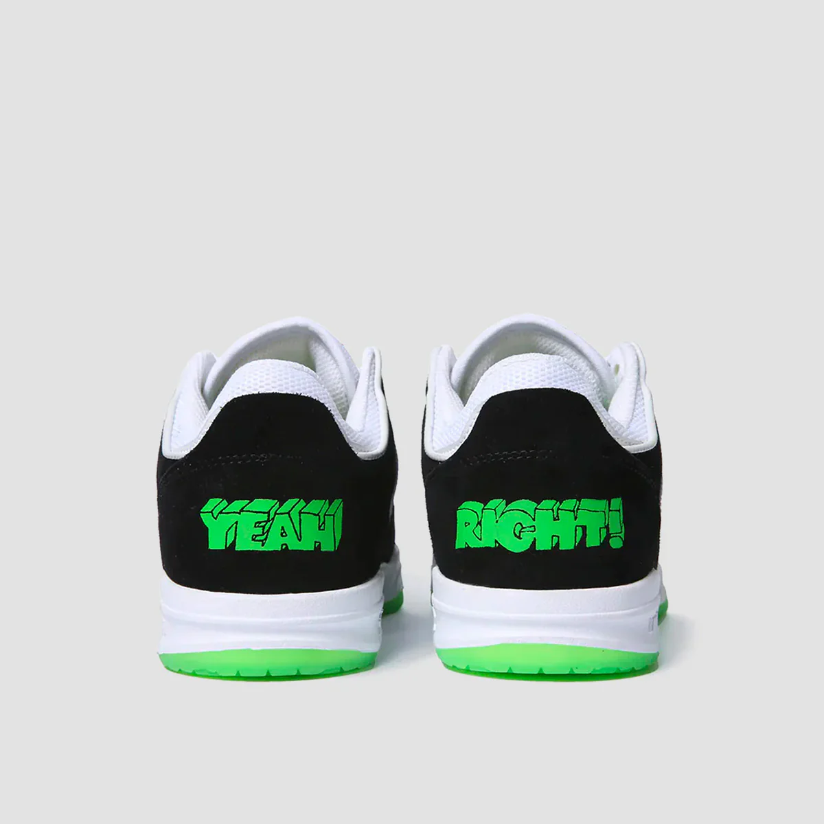 Lakai X Yeah Right! Telford Low Shoes - Black/White Suede - Image 2