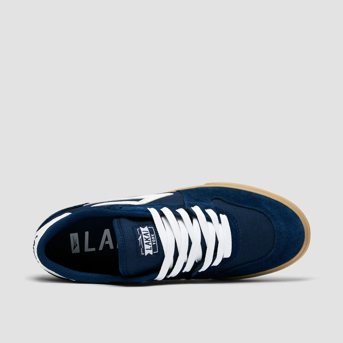 Lakai York Shoes - Navy/Gum Suede - Image 4