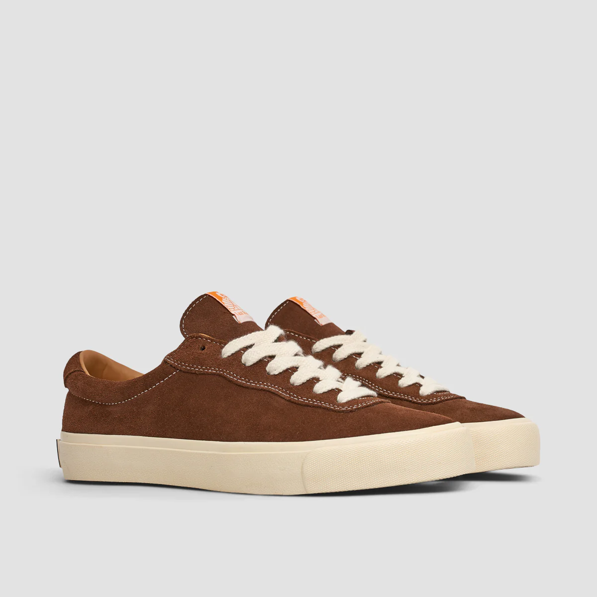 Last Resort AB VM001 Suede Lo Shoes - Choc Brown/White - Image 2
