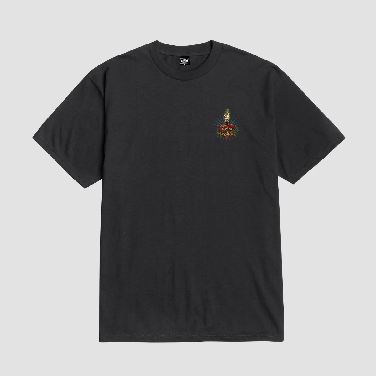 Loser Machine Pure Heart T-Shirt Black - Image 2