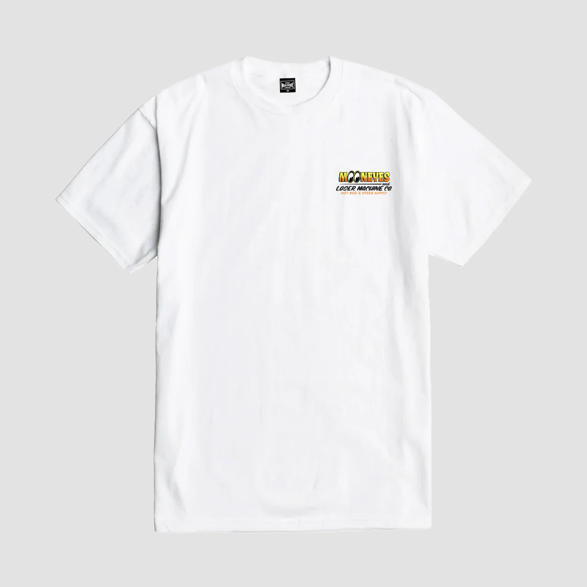 Loser Machine X Mooneyes Econo Hauling T-Shirt White - Image 2