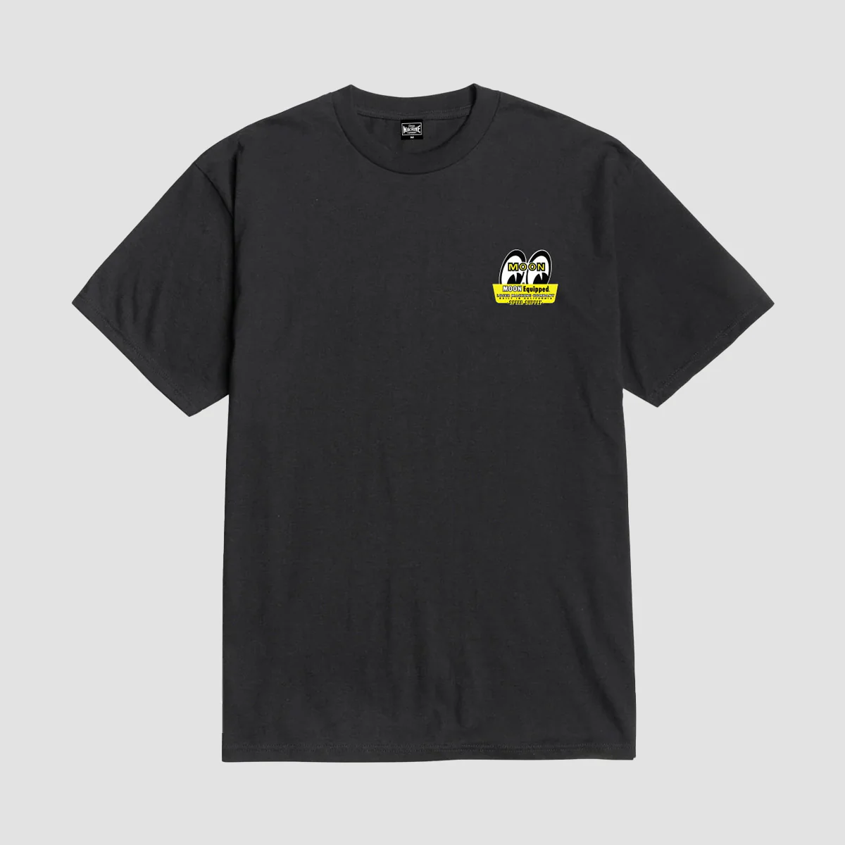 Loser Machine X Mooneyes Quarter Mile T-Shirt Black - Image 2