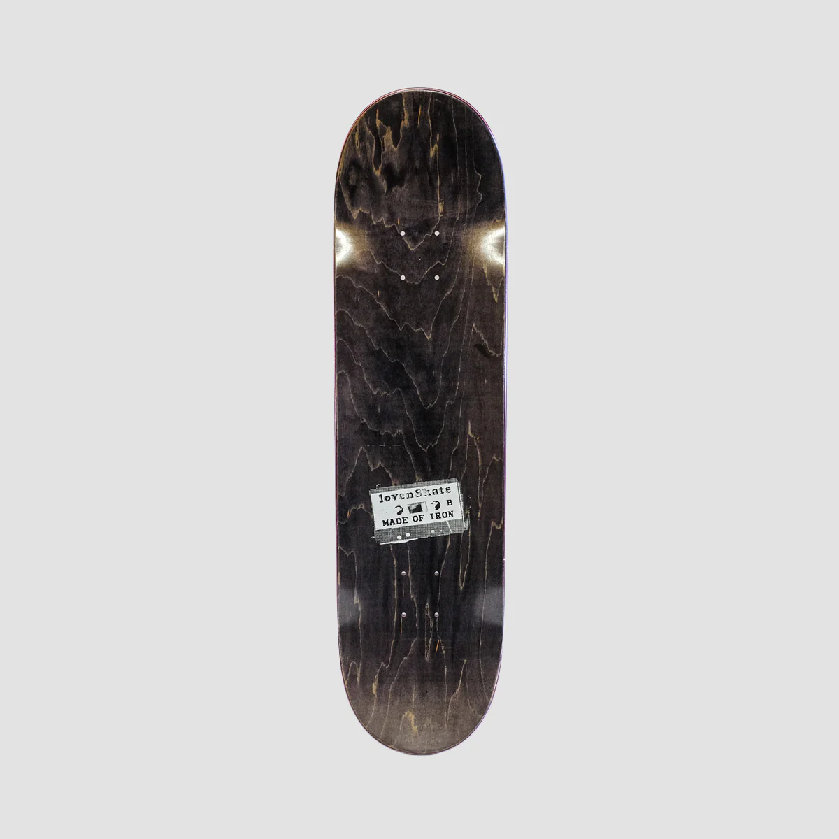 Lovenskate Made of Iron Skateboard Deck Various Stains - 8.5" - Image 2