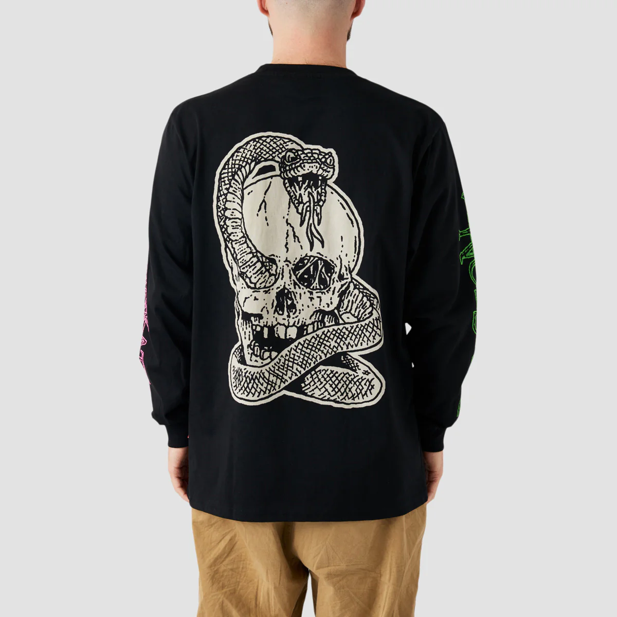 Lovenskate X Dungeon By French Longsleeve T-Shirt Black - Image 3