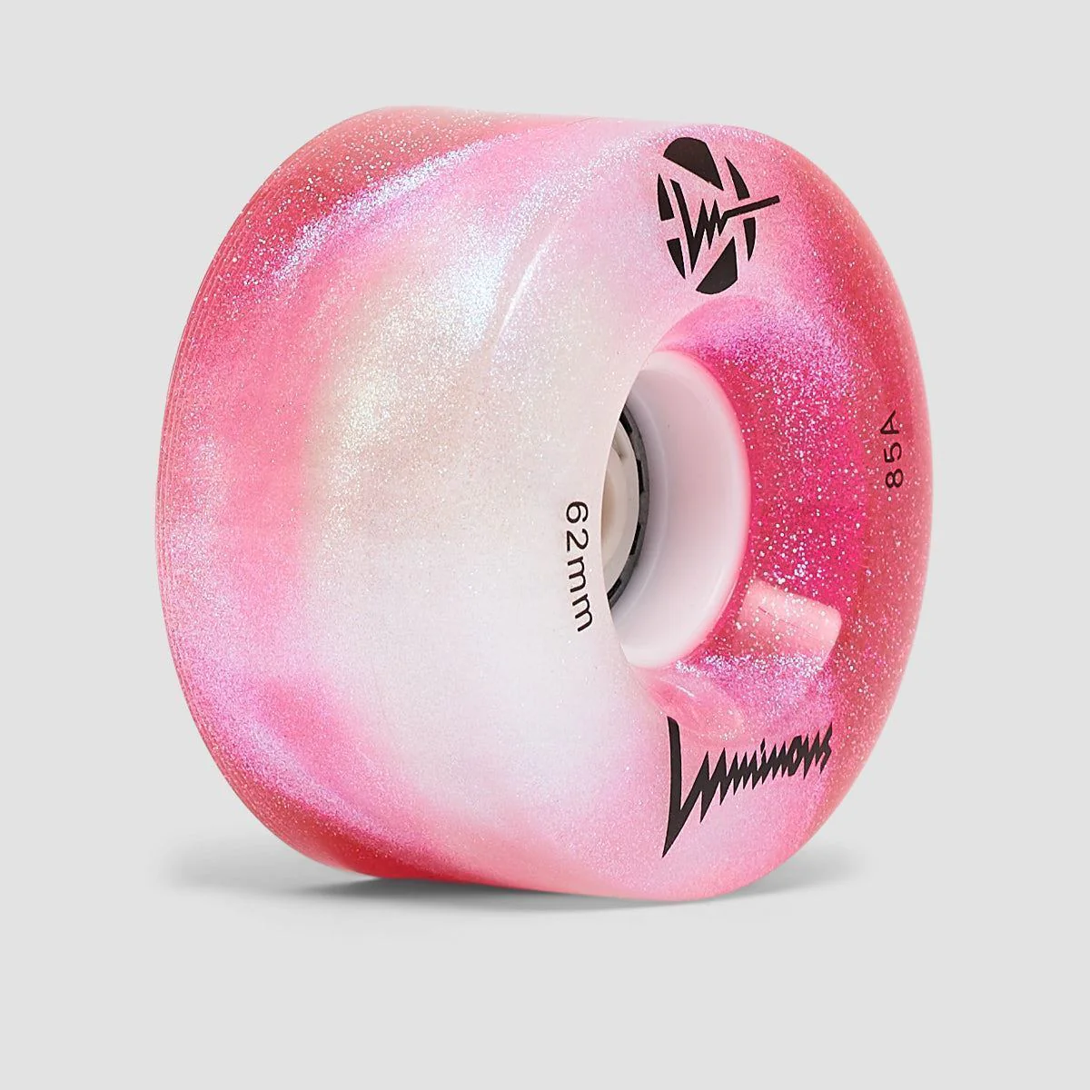 Luminous LED Quad 85a Wheels x4 Cotton Candy 62mm - Image 2