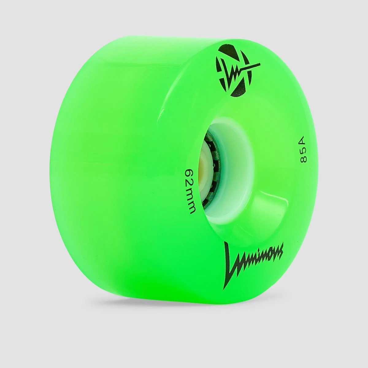 Luminous LED Quad 85a Wheels x4 Green 62mm - Image 2