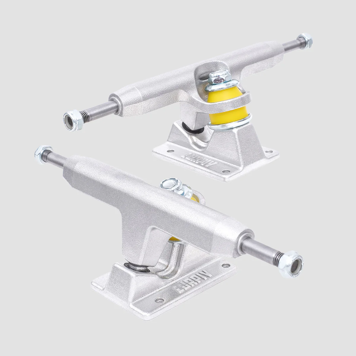 Lurpiv 145mm Skateboard Trucks 1 Pair Polished - 8.3" - Image 7