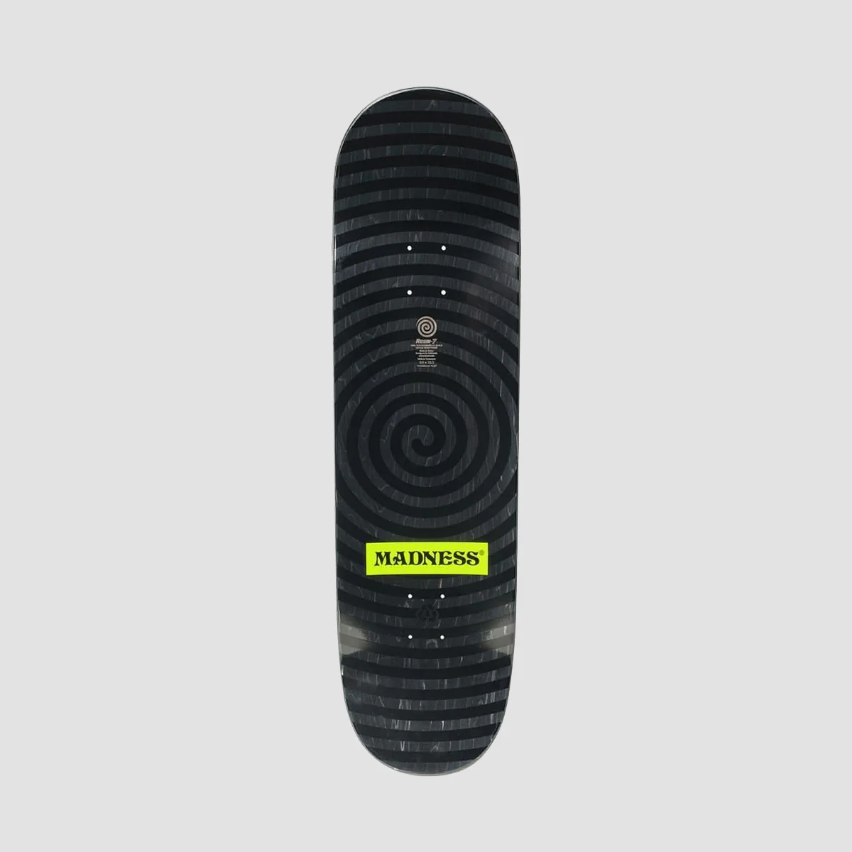 Madness Darkness R7 Skateboard Deck Multi Stain - 9" - Image 2