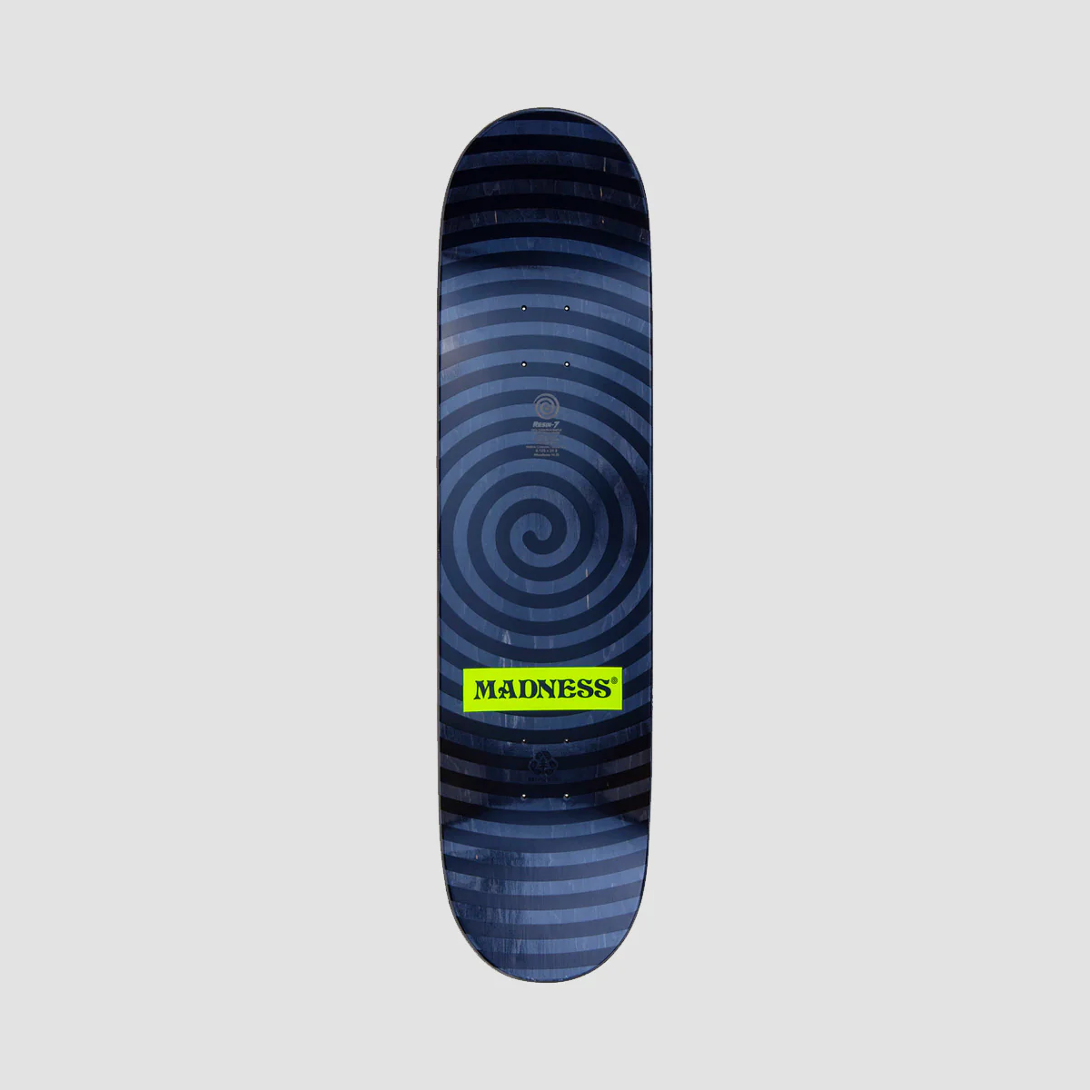 Madness Voices R7 Slick On Tail and Nose Skateboard Deck Green/Multi - 8.125" - Image 2