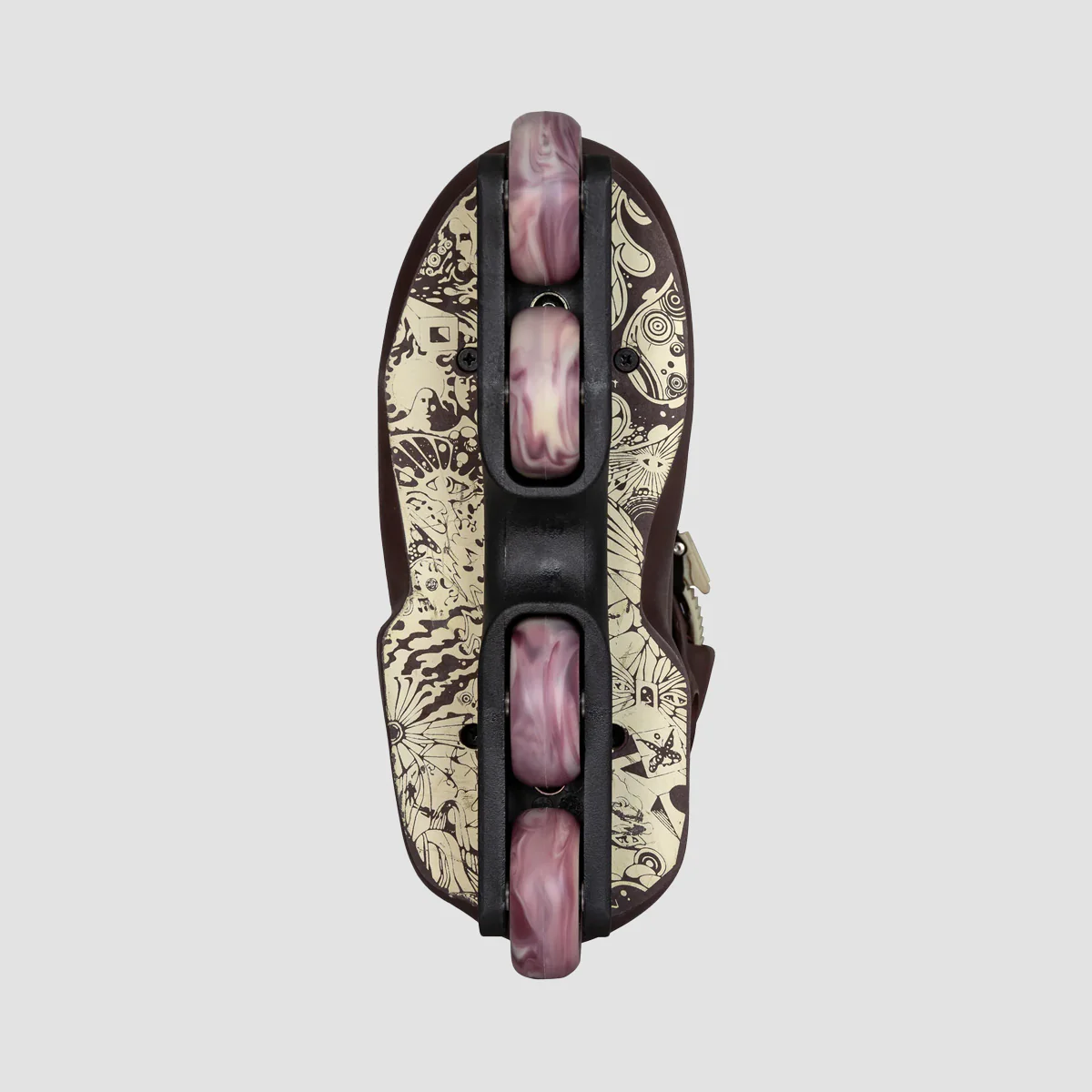 Mesmer Throne Levi Van Rijn Aggressive Inline Skates Brown - Image 3