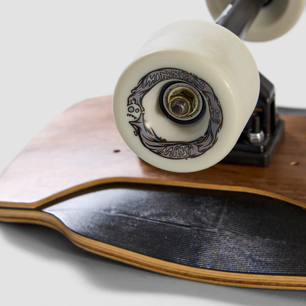 Mindless Voodoo Makali Downhill Skateboard With White Wheels - 35.5" (Slight Defects) - Image 3
