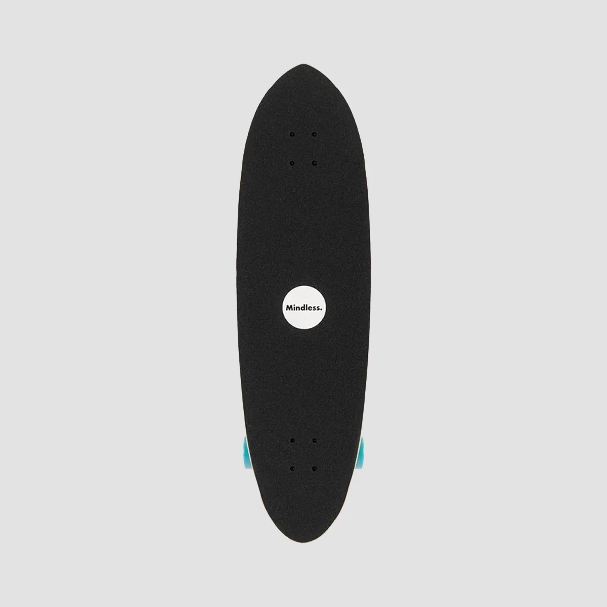 Mindless Wake Surf Skate Cruiser Skateboard Blue - 35" - Image 2