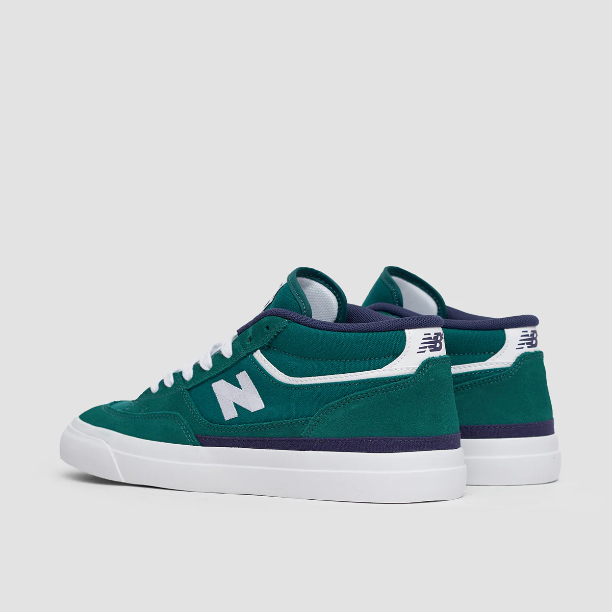 New Balance Franky Villani 417 Shoes - Vintage Teal/White - Image 3