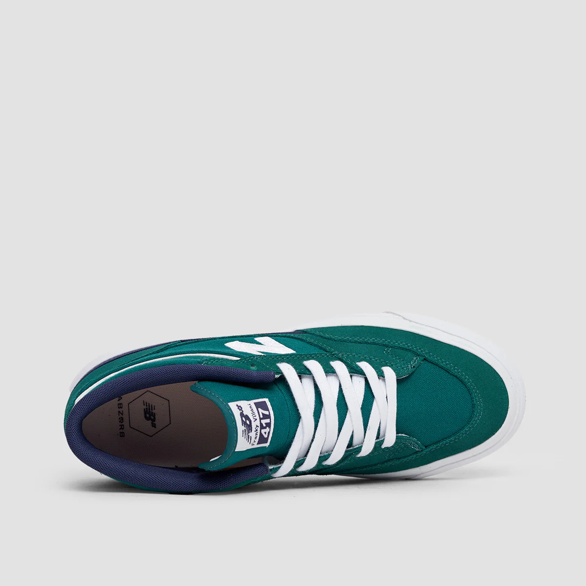 New Balance Franky Villani 417 Shoes - Vintage Teal/White - Image 4