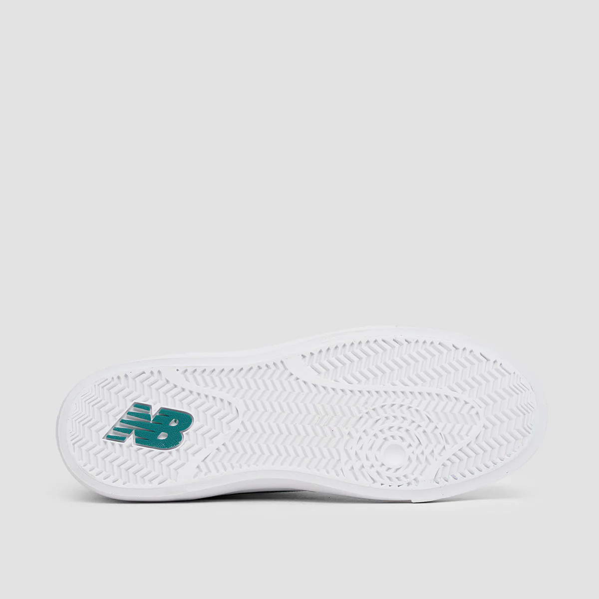 New Balance Franky Villani 417 Shoes - White/Vintage Teal - Image 5