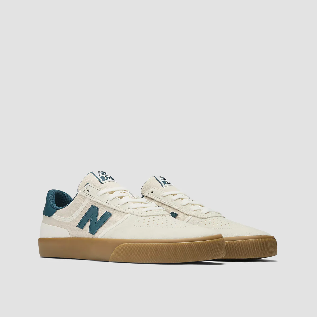 New Balance Numeric 272 Shoes - Sea Salt/Deep Ocean - Image 2
