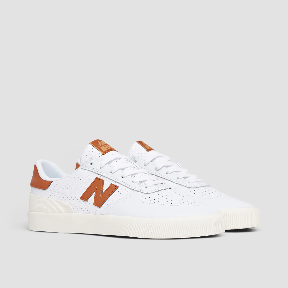 New Balance Numeric 272 Shoes - White/Copper - Image 2