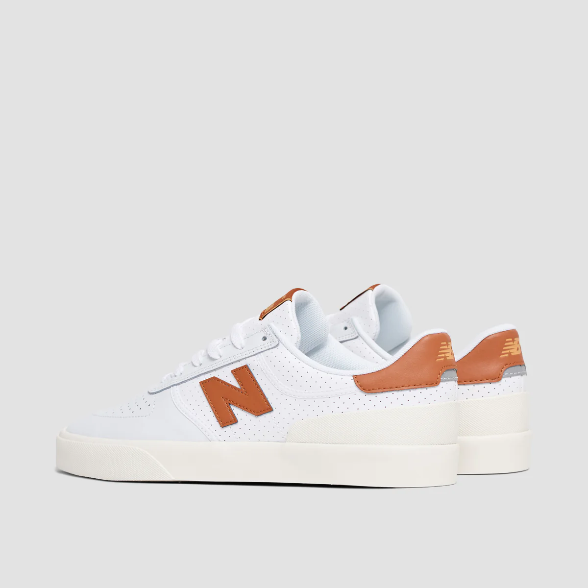 New Balance Numeric 272 Shoes - White/Copper - Image 3