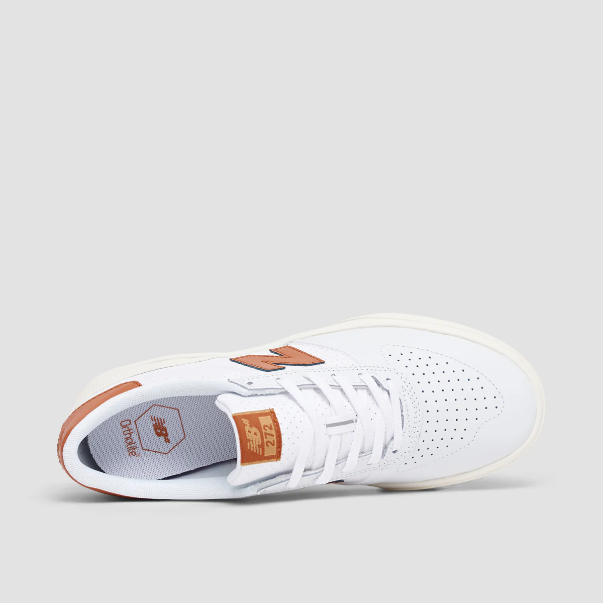 New Balance Numeric 272 Shoes - White/Copper - Image 4