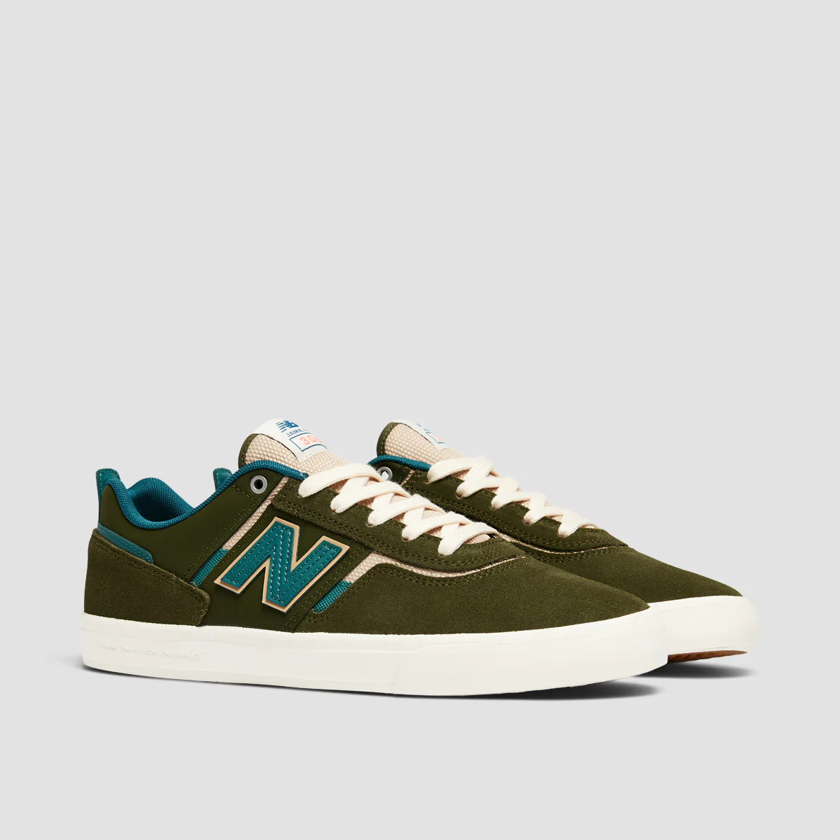New Balance Numeric 306 Jamie Foy Shoes - Dark Camo/New Spruce - Image 2