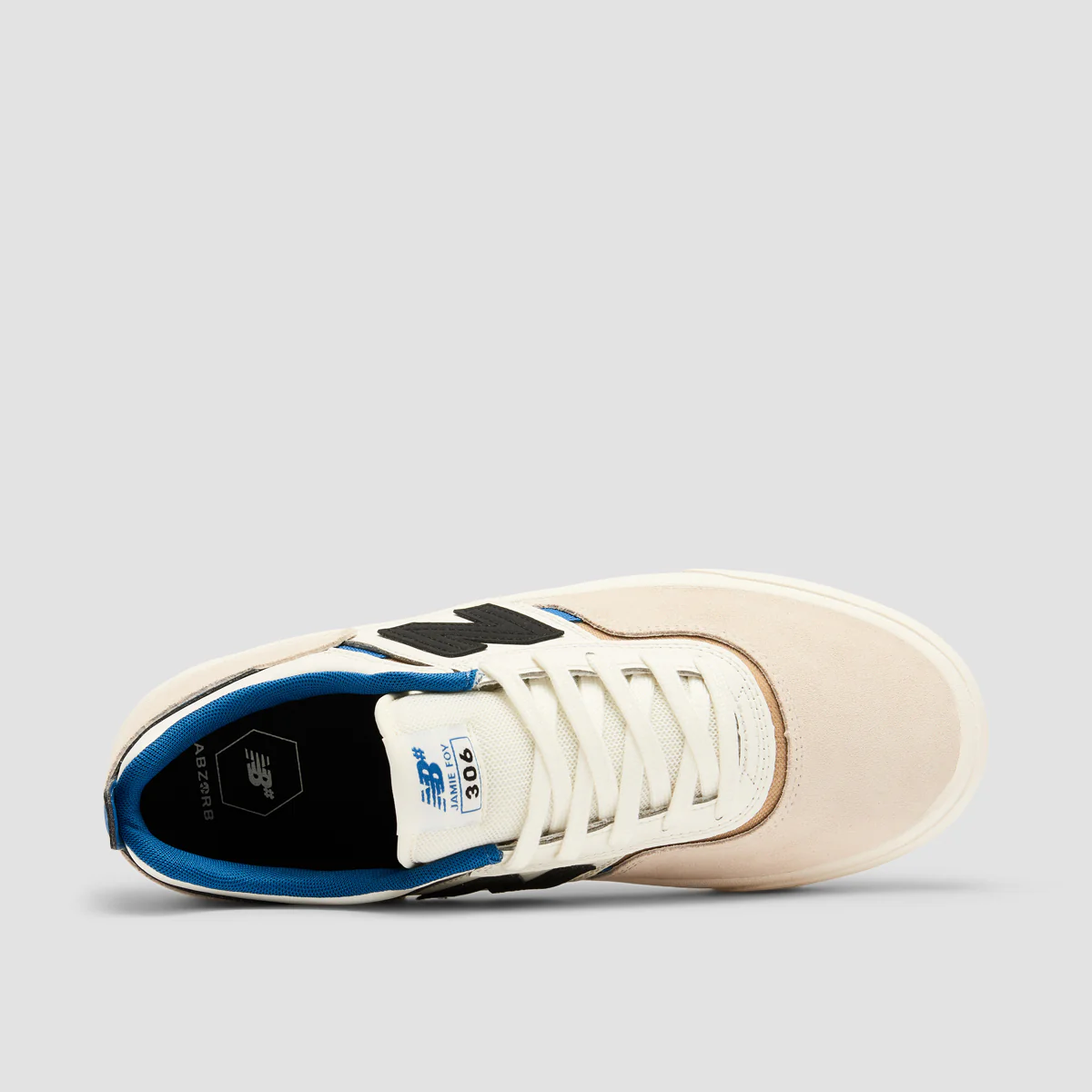 New Balance Numeric 306 Jamie Foy Shoes - Sea Salt/Timberwolf - Image 4