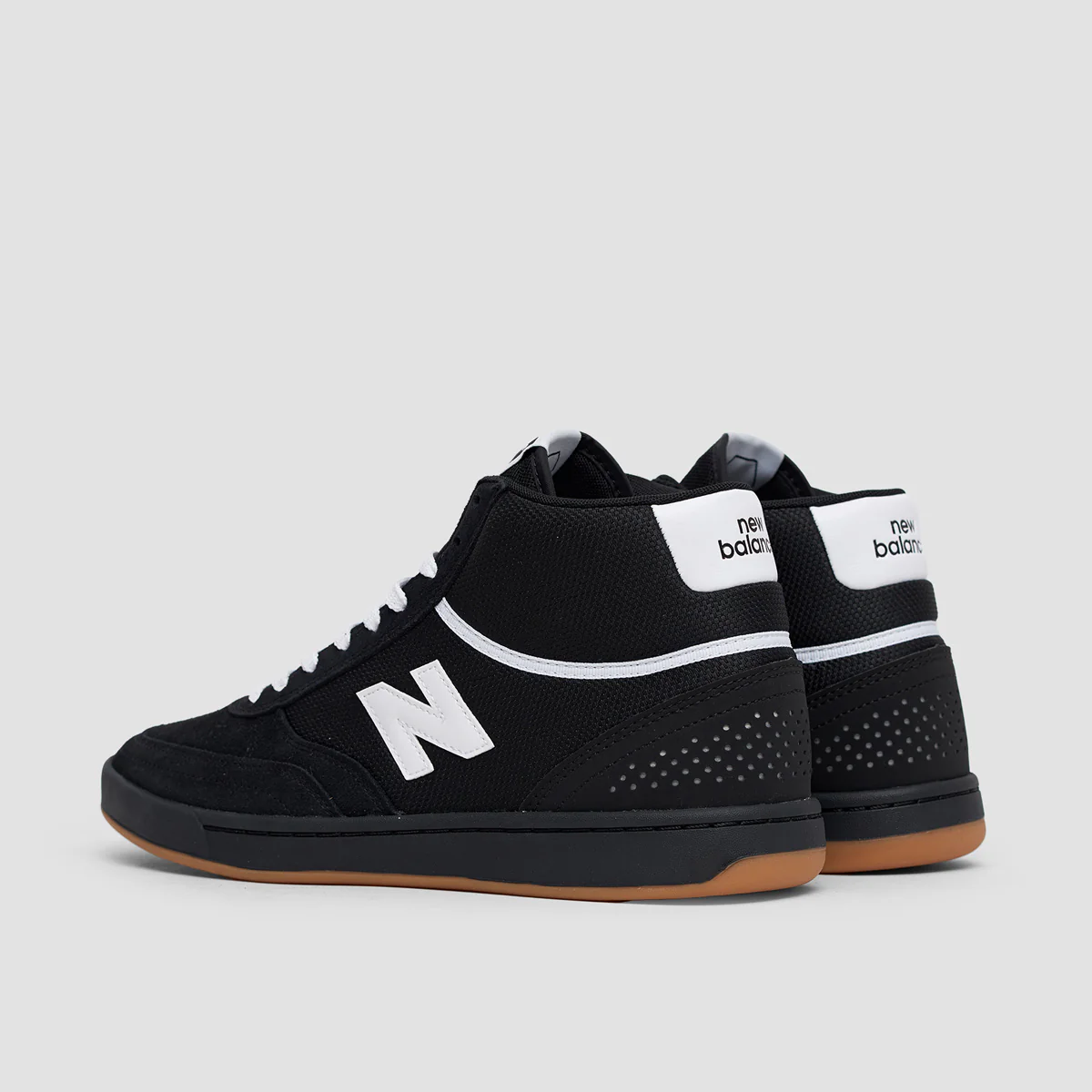 New Balance Numeric 440 High Shoes - Black/White - Image 3