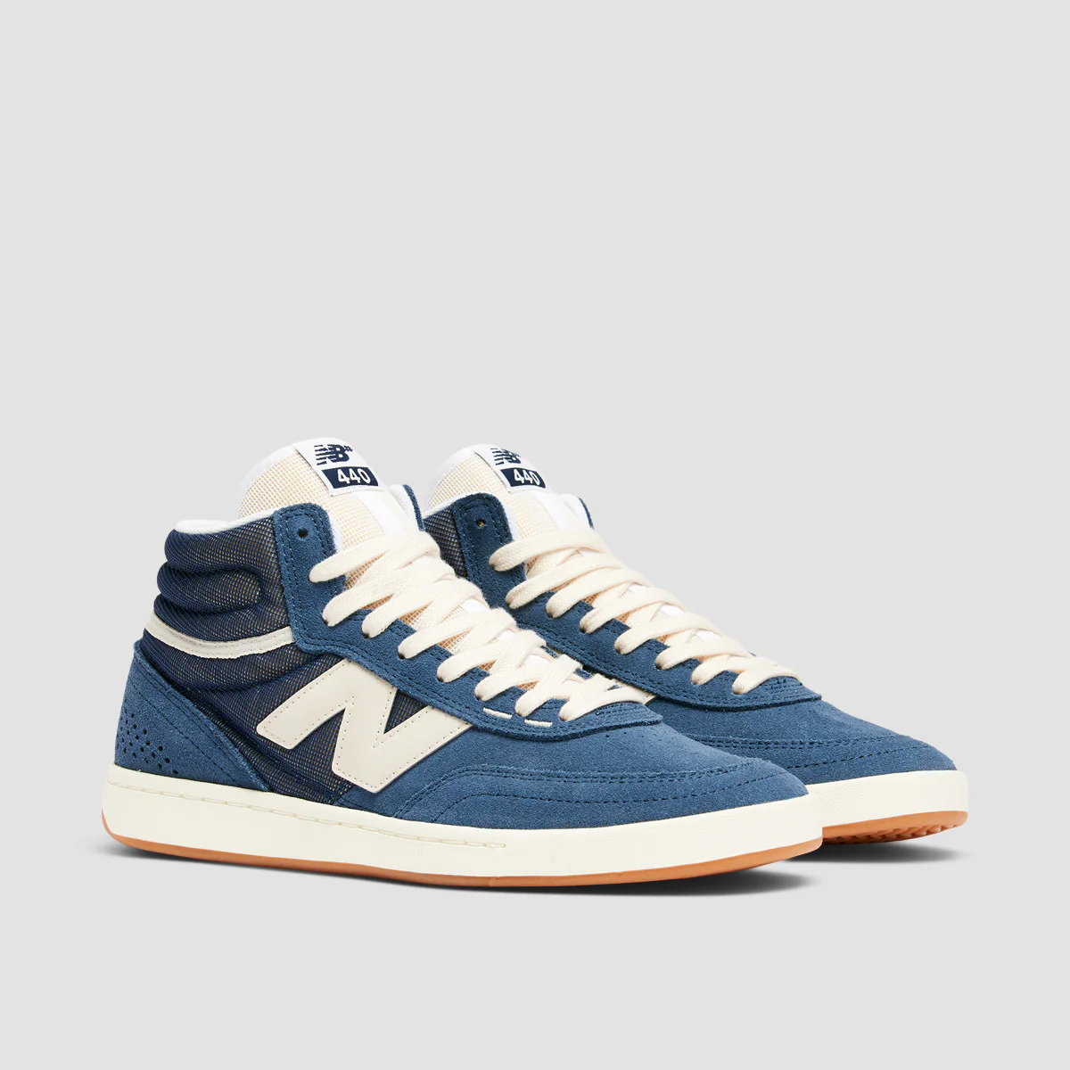 New Balance Numeric 440 V2 High Top Shoes - Vintage Indigo/Turtledove - Image 2