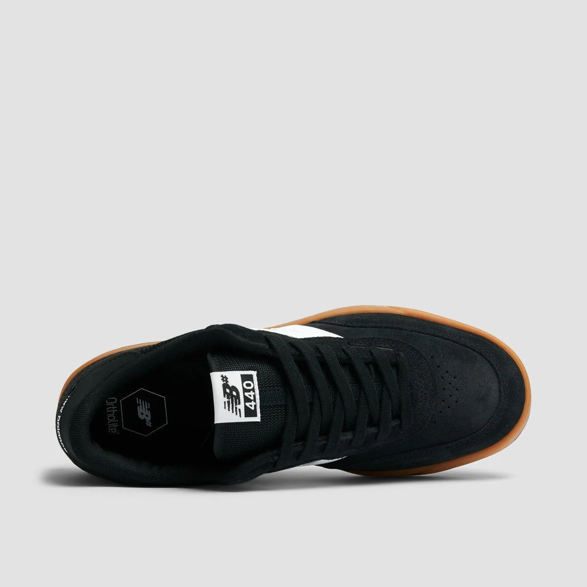 New Balance Numeric 440 V2 Shoes - Black/White - Image 4