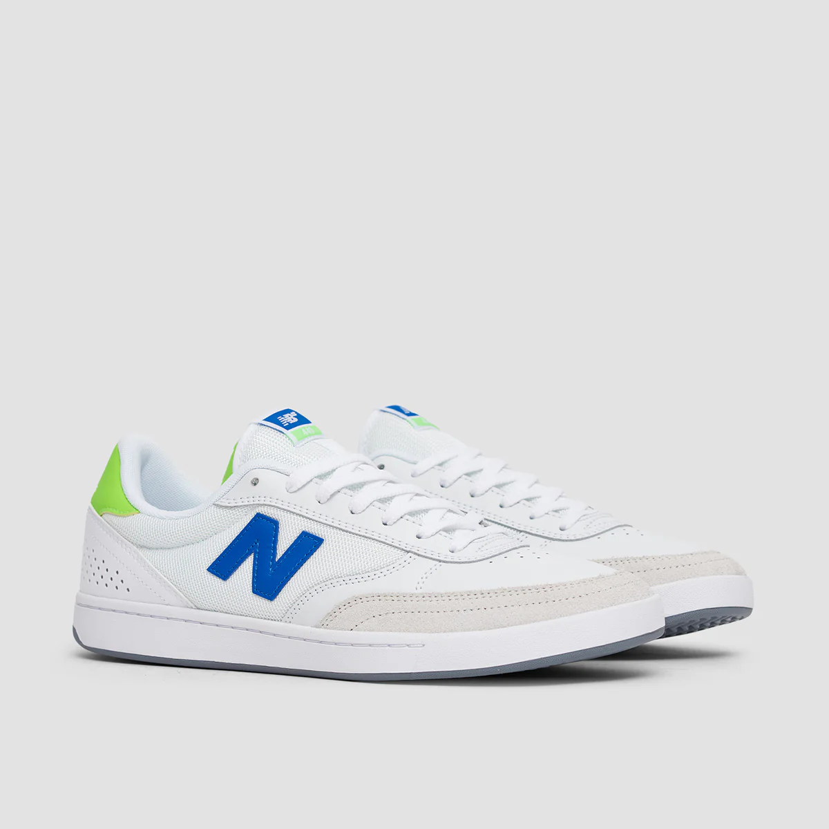 New Balance Numeric 440 Shoes - White/Royal - Image 2